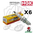 KIT 6 CANDELE  SPARK PLUG NGK DPR7EA-9 HONDA  GL 1500 SE Goldwing 2000