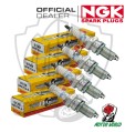 KIT 4 CANDELE  SPARK PLUG NGK DPR7EA-9  YAMAHA XVZ 1300 A Royal Star 1997 IN POI