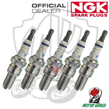 KIT 5 CANDELE NGK SPARK PLUG BR8ECM KTM SX 2T 380 1998 1999 2000 2001 2002