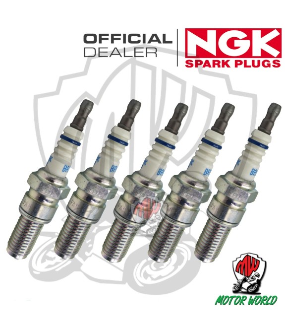 KIT 5 CANDELE NGK SPARK PLUG BR8ECM KTM SX 2T 380 1998 1999 2000 2001 2002