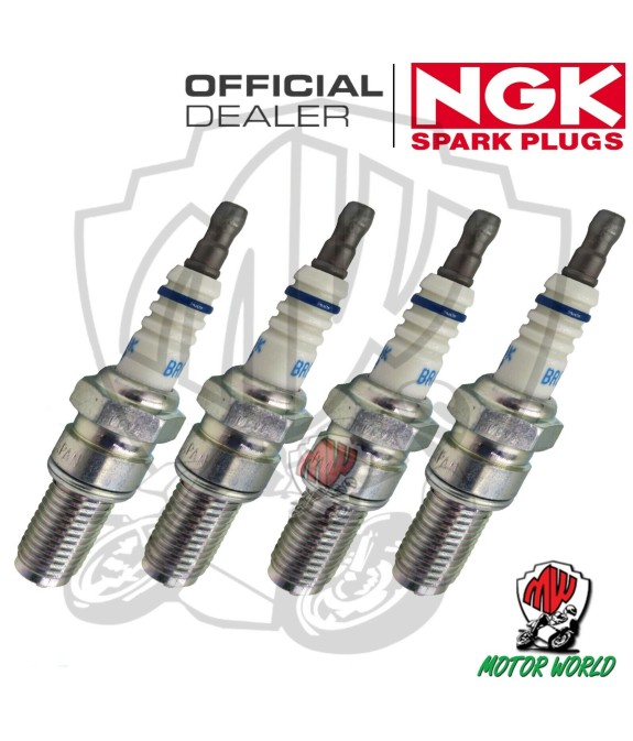 KIT 4 CANDELE NGK SPARK PLUG BR8ECM KTM SX 2T 380 1998 1999 2000 2001 2002