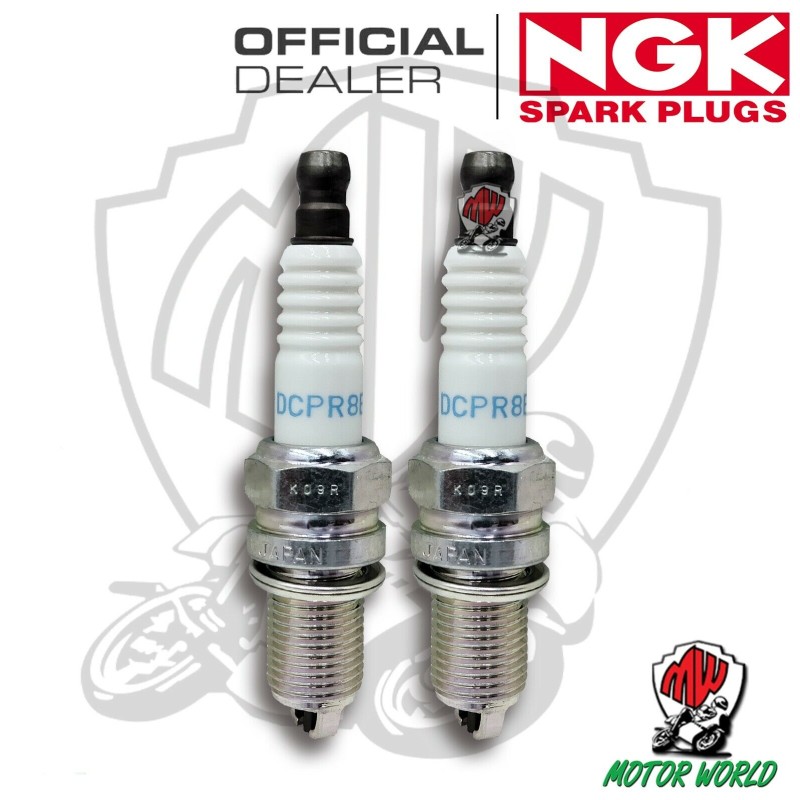 KIT 2 CANDELE SPARK PLUG NGK DCPR8EKC BMW R 900 RT 10 SF 2009 IN POI