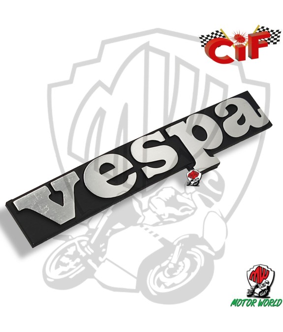 TARGHETTA FREGIO SCUDO ANTERIORE PIAGGIO VESPA 50 125 PK S XL INTERASSE 55 MM