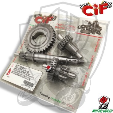 KIT INGRANAGGI RAPPORTI ALLUNGATI PER VARIATORE PIAGGIO SI - CIAO - BRAVO 50