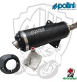 1900036 MARMITTA YAMAHA XMAX 400 2013-2016 OMOLOGATA TERMINALE ALLUMINIO POLINI
