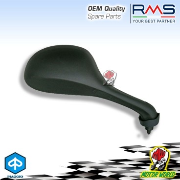 SPECCHIO SPECCHIETTO RETROVISORE DESTRO PIAGGIO TYPHOON 50 2009 2010 2011