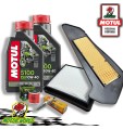KIT TAGLIANDO OLIO MOTUL 5100 + FILTRI CANDELA YAMAHA XMAX 300 2017 2018 2019