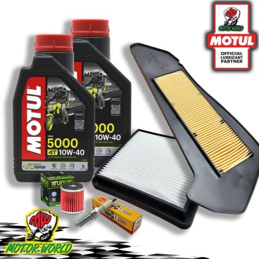 KIT TAGLIANDO OLIO BARDAHL XTC + FILTRI CANDELA YAMAHA X MAX 300 ABS IRON MAX