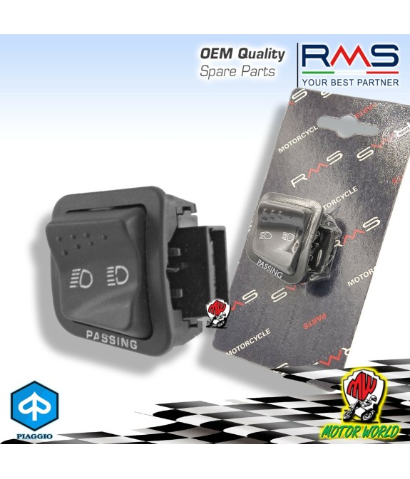 Commutatore luci con funzione sprazzo PIAGGIO HEXAGON GTX 250 1998 1999 2000