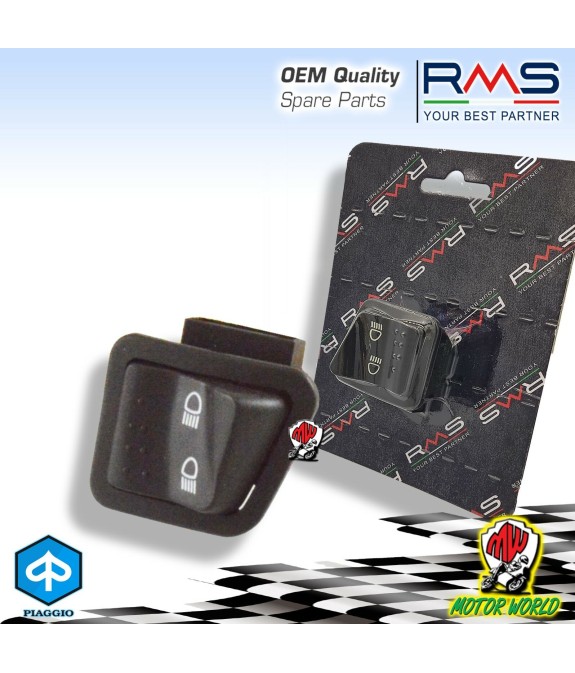 Devio luci  PIAGGIO FLY 4T 2V 25 KM-H 50 2012 2013 2014