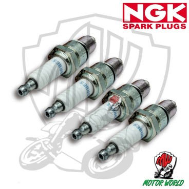 4 CANDELE SPARK PLUG NGK BR8ES KAWASAKI Z 750  1980 1981 1982 1983 1984