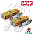 2 CANDELE SPARK PLUG NGK BR8ES  YAMAHA   RD LC-YPVS 350 1983 1984 1985