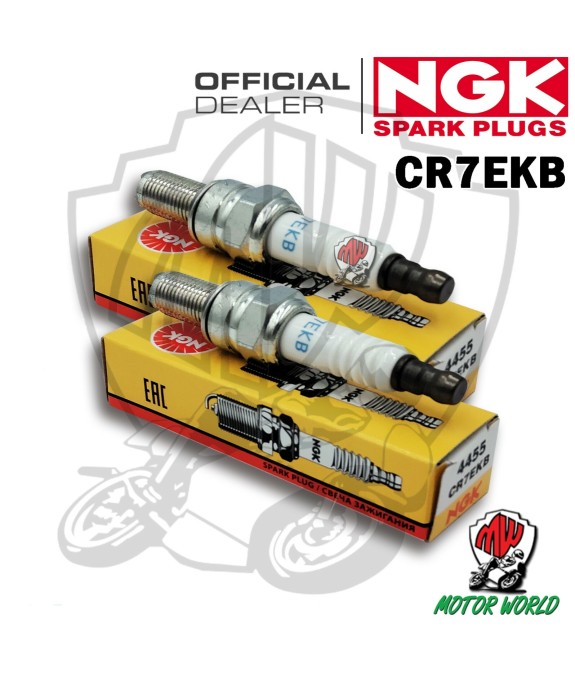 2 CANDELA SPARK PLUG NGK CR7EKB