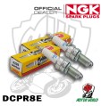 KIT 2 CANDELE SPARK PLUG NGK DCPR8E LAVERDA SS 800 2003 IN POI