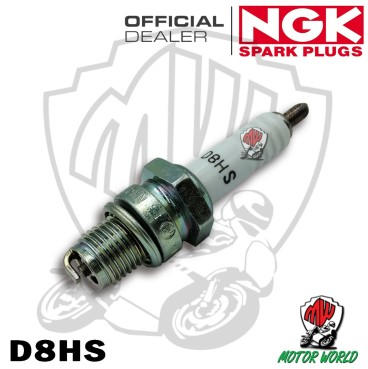 x1 BOUGIE NGK SPARK PLUG CANDELA REFERENCE D8HS MOTO HONDA CL72 ATC90 CT90/K