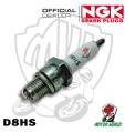 x1 BOUGIE NGK SPARK PLUG CANDELA REFERENCE D8HS MOTO HONDA CL72 ATC90 CT90/K