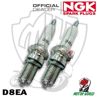 KIT 2 CANDELE SPARK PLUG NGK D8EA YAMAHA  XS 500 1977 1978 1979