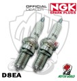 KIT 2 CANDELE SPARK PLUG NGK D8EA YAMAHA  XS 500 1977 1978 1979