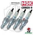 KIT 4 CANDELE SPARK PLUG NGK CR8EH-9 HONDA  VF 750 C Magna 1997 1998 1999 2000