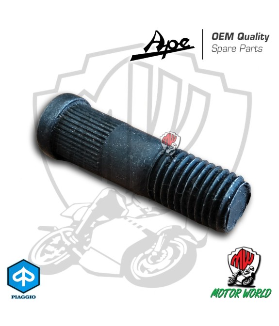 VITE ASSE RUOTA MOZZO GANASCE SEMIASSE APE CAR P2 - P3 220 1982 1983 1984 1985 