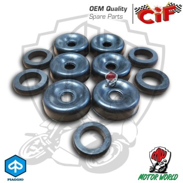 APE TM 602 P 702 Per Piaggio GOMMINI CILINDRETTO GUARNIZIONI FRENO GOMMA