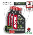 KIT TAGLIANDO 3 LT OLIO MOTUL 5100 10W40 FILTRO Polaris 325 Ranger ETX 2016