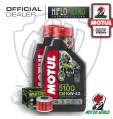 KIT TAGLIANDO 2 LT OLIO MOTUL 5100 10W40 FILTRO Honda CRF 450 XRL 2015 2016
