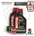 KIT TAGLIANDO 2 LT OLIO MOTUL 5000 10W40 FILTRO Honda  CRF 450 XRL 2015 2016