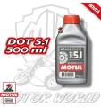 Motul DOT 5.1 Olio Liquido freni Auto moto ABS 0.5lt 100% Sintetico Brake Fluid