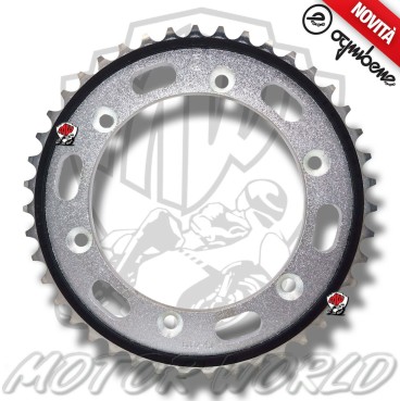 CORONA IN ACCIAIO SILENT OGNIBENE 43 DENTI SUZUKI XF 650 FREEWIND 1997 - 2002