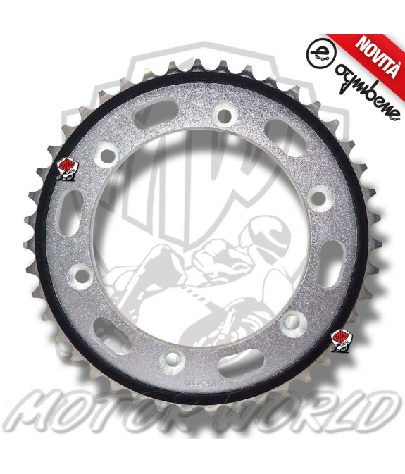 CORONA IN ACCIAIO SILENT OGNIBENE 43 DENTI SUZUKI XF 650 FREEWIND 1997 - 2002