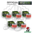 KIT 5 FILTRI FILTRO OLIO HIFLO HF116 Husqvarna  TXC 310 R 2011 2012 2013 2014