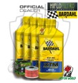 KIT TAGLIANDO 4 LITRI OLIO BARDAHL XTM 5W40 FILTRO HIFLO ADLY 300 Crossover
