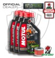 KIT TAGLIANDO 3 LITRI OLIO MOTUL 7100 15W50 FILTRO HIFLO ADLY 300 Crossover