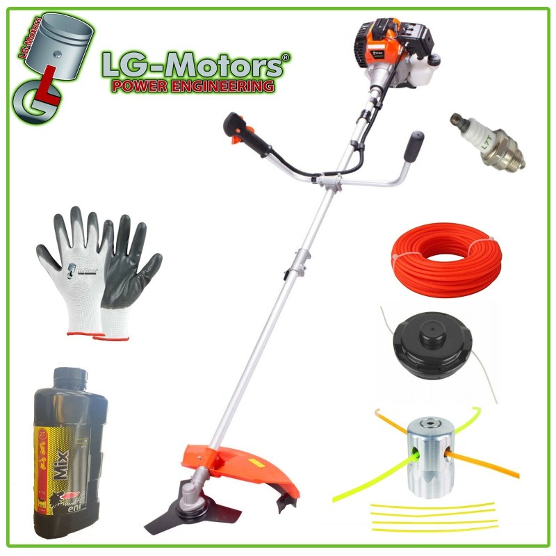 Decespugliatore rasaerba tagliaerba tosaerba 52 cc con motore a scoppio 2 t L