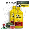 KIT TAGLIANDO 2 LITRI OLIO BARDAHL XTC C60 15W50 FILTRO ADLY 300 Crossover