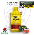 KIT TAGLIANDO 1 LITRO OLIO BARDAHL XTC C60 15W50 FILTRO ADLY 300 Crossover