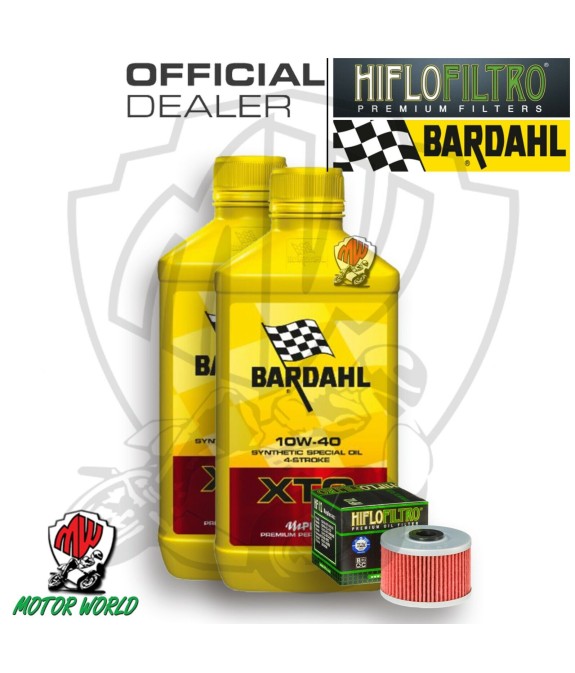 KIT TAGLIANDO 2 LITRI OLIO BARDAHL XTC C60 10W40 FILTRO ADLY 300 Crossover