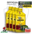 KIT TAGLIANDO 4 LITRI OLIO BARDAHL XTC C60 10W40 FILTRO ADLY 300 Crossover