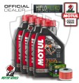 KIT TAGLIANDO 4 LITRI OLIO MOTUL 7100 10W50 FILTRO   Kawasaki KLX 450 R 2020