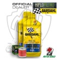KIT TAGLIANDO 2 LITRI OLIO BARDAHL XTM 10W40 FILTRO  Suzuki AN 400 Burgman 2006