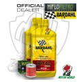 KIT TAGLIANDO 2 LITRI OLIO BARDAHL XTC C60 10W40 FILTRO OLIO HIFLO HF132