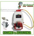 RACCORDO TUBO ASPIRAZIONE OTTONE PER LIQUIDO DISERBANTE ATOMIZZATORE IRRORATORE