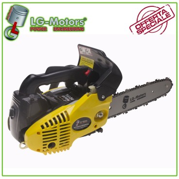 KIT MOTOSEGA DA POTATURA 25 CC CON GUANTI CANDELA CHIAVI GARANZIA 2 ANNI