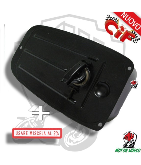 SERBATOIO TANGA TANICA BENZINA CON ADESIVO MISCELA VESPA 50 SPECIAL - VESPA ET3