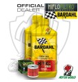 KIT TAGLIANDO 2 LITRI OLIO BARDAHL XTC C60 10W50 FILTRO Suzuki  AN 400 Z Burgman