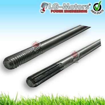 ANIMA ASTA ALBERO DI TRASMISSIONE DECESPUGLIATORE 67 CM STELLA 7 - FILETTO 7 mm