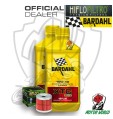 KIT TAGLIANDO 2 LITRI OLIO BARDAHL XTC C60 10W40 FILTRO Suzuki  AN 400 Z Burgman