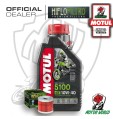 KIT TAGLIANDO 1 LT OLIO MOTUL 5100 10W40 FILTRO Suzuki AN 400 Burgman Winter