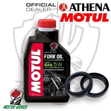 KIT REVISIONE FORCELLA PARAOLI OLIO MOTUL HUSQVARNA FC 250 2020 2021 
